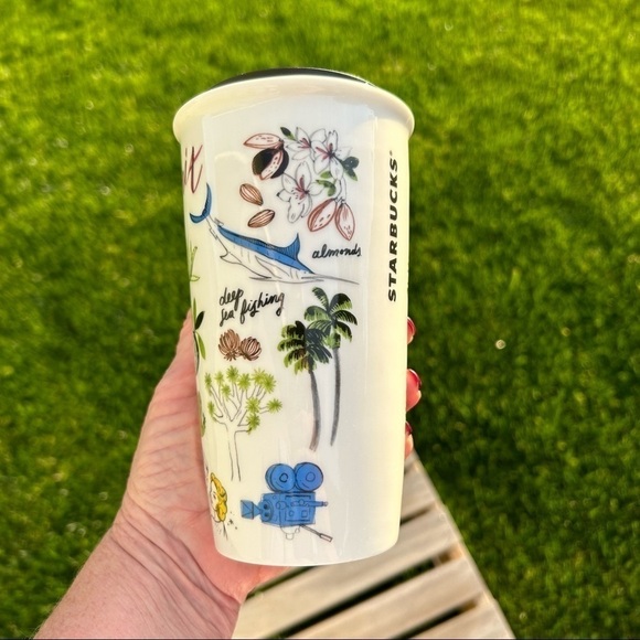 Starbucks 2016 California 10 Oz Ceramic Tumbler - Picture 2 of 8